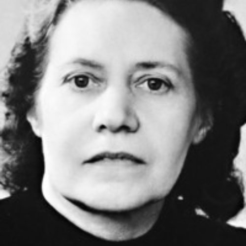 Elisabeth Gerter portrait